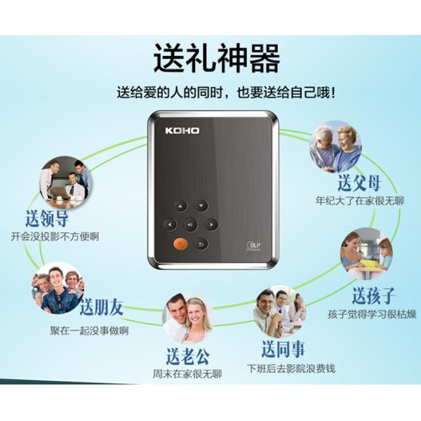 Home Mini Projector/Office M-business High definition/Outdoor Sport Portable Projector