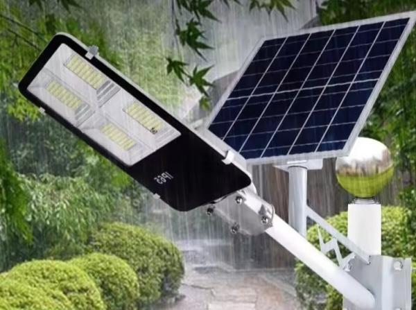 Energy Saving IP66 Outdoor Solar Panel Street Light All In One Led Solar Street Light