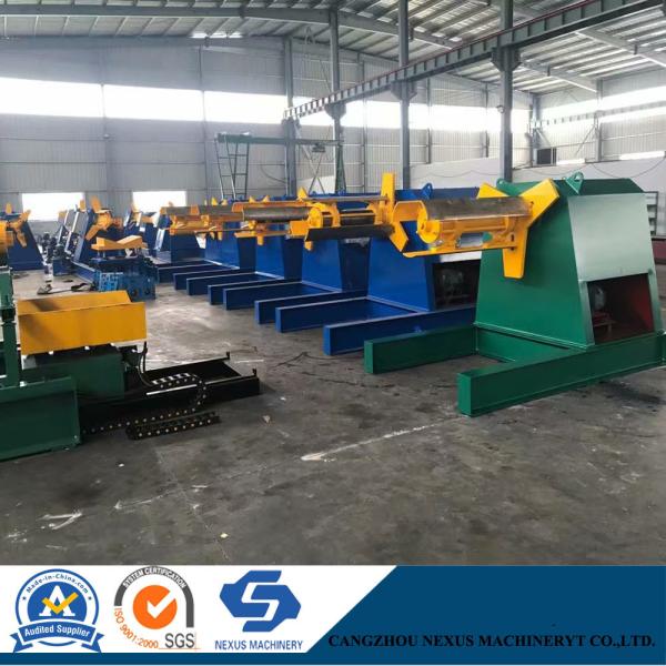                  Motorized Unwind Shaft Sheet Metal Coil Steel Strip Mandrel Uncoiler Manual Decoiler for Press Machine             