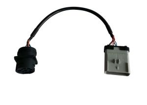 14 Pin RP1226 Male To Black Type 1 SAE Deutsch 9 Pin J1939 Female Truck ELD