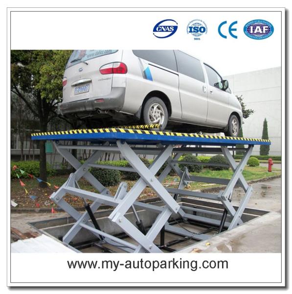 Car Garage Lift for Basement/Portable Car Lifts for Home Garage/Hydraulic Garage Car Lift/Sicssor Type Car Elevator