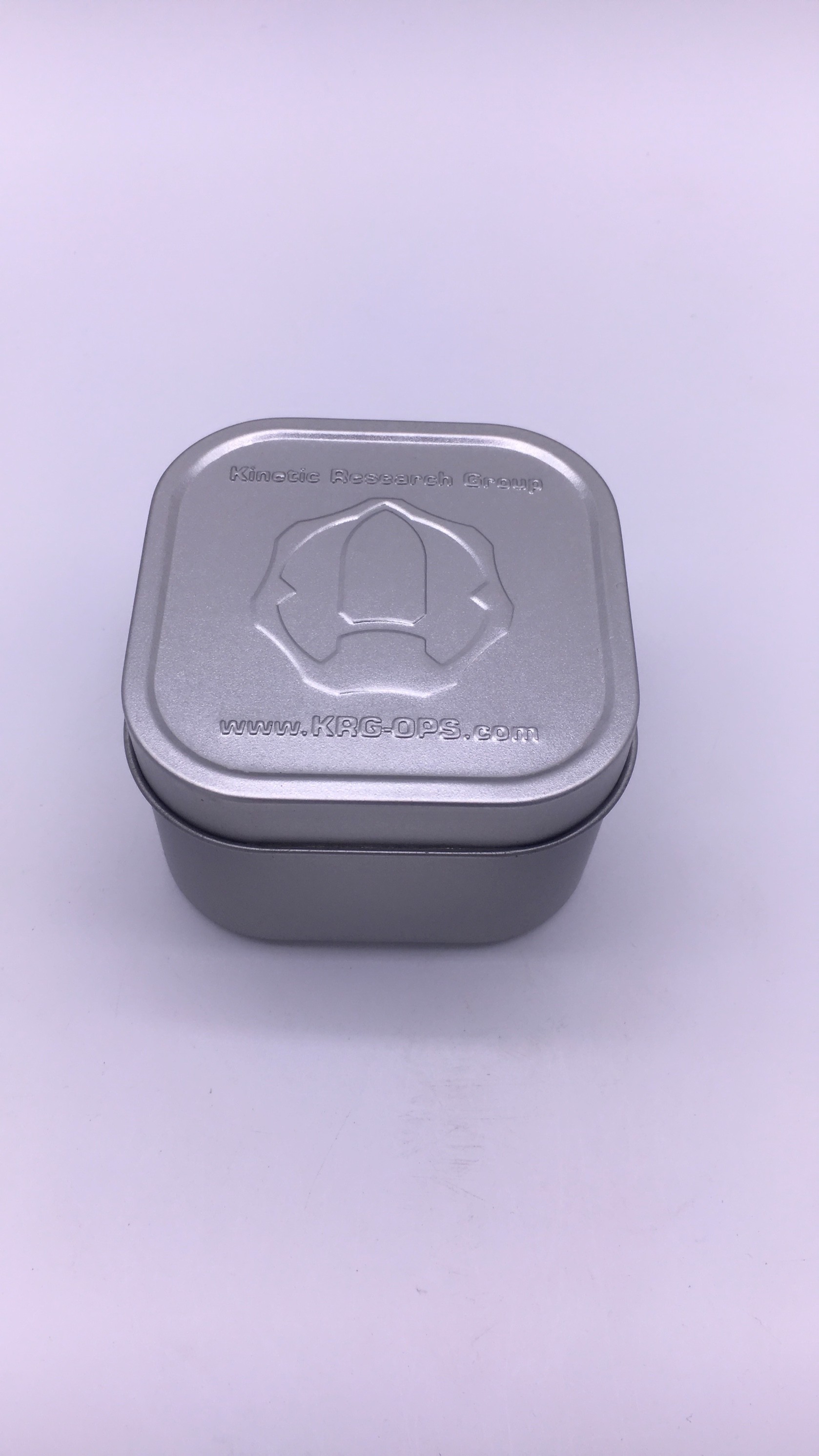 Medical Storage Square Tin Box For Health Product CYMK Color