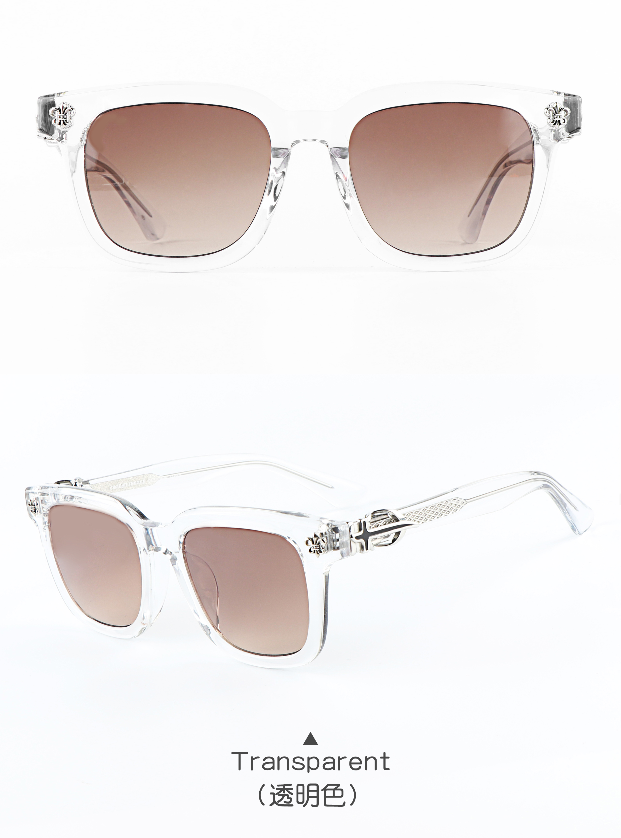 2025 Trending PC Material UV400 High Quality Acetate Vintage Fashion Luxury Brand Light Assorted Sunglasses Unisex Custom logo