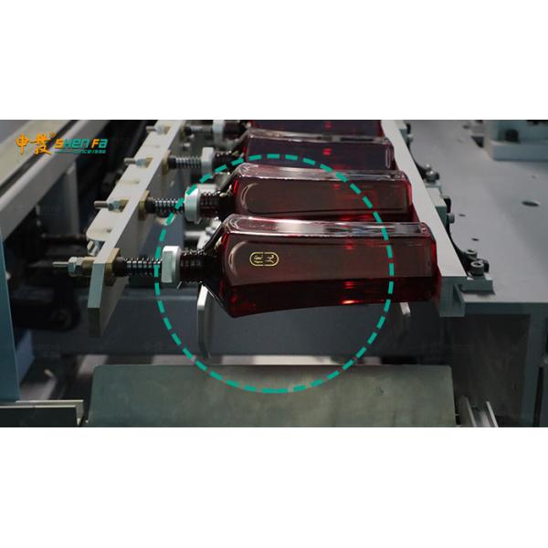 Mechanical Driving Bottles Automatic Hot Foil Stamping Machine