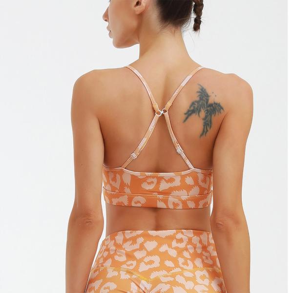 Seamless High Impact Sports Bra Crop Top ODM Available Nylon Material