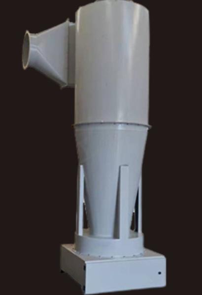 Stainless Steel Industrial Cyclone Dust Collector Rotating Airflow with PLC Control