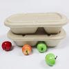 Sugarcane Pulp Meat Biodegradable Food Containers Pp Material 1-3 L Capacity