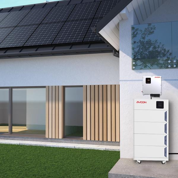 Avcon Home Solar System Off Grid 10kw Solar with Battery Home Solar Energy System Kit Solar Panel