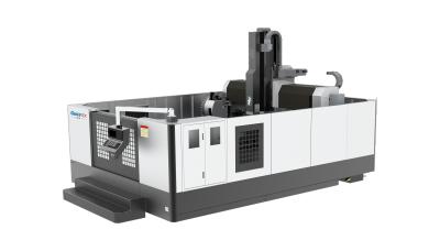 High Precision Gantry Machining Center with ±0.005 mm Repeatability, 30-100 Tool Magazine, and 20-50 KW Spindle Power
