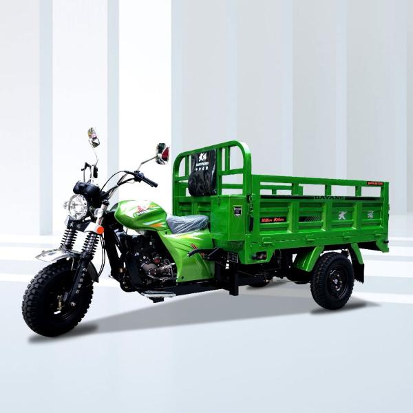 1000Kg Motorised Tricycle Three Wheel Cargo Motorcycle with 12V Electric and Kick Start