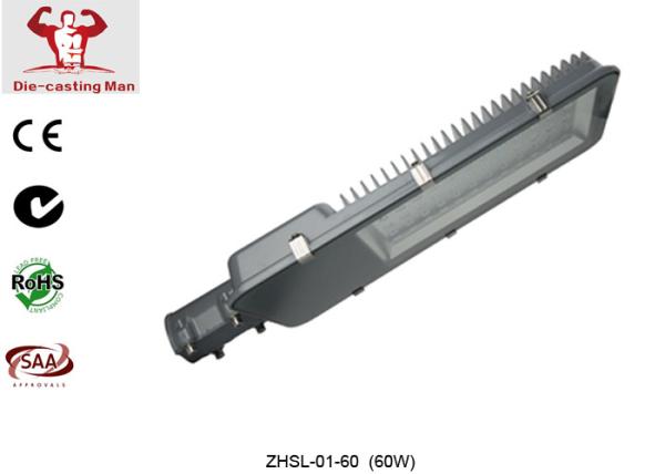 High Luminous High Power LED Street Light for Outdoor Lighting 3000k - 6500k 60 Watt