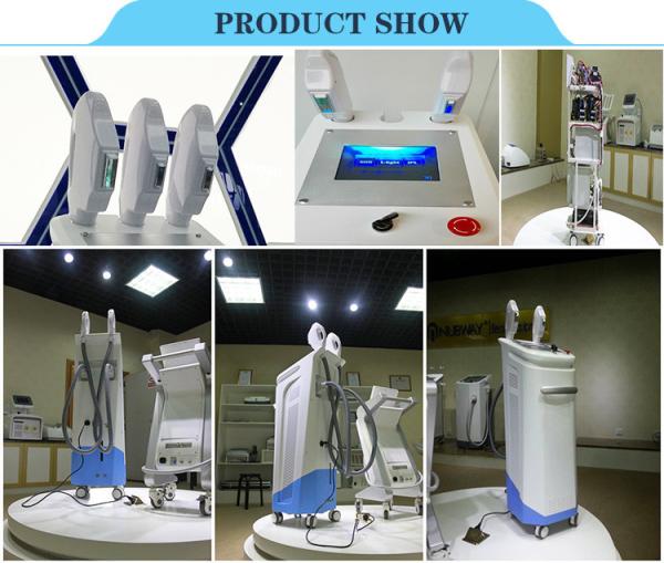 2017 New Arrival Two Handles IPL SHR Hair Removal/Skin Rejuvenation System NBW-SHR212