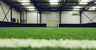 Durable Steel Construction Football Soccer Modular Stadium Design Prefab Sports Buildings
