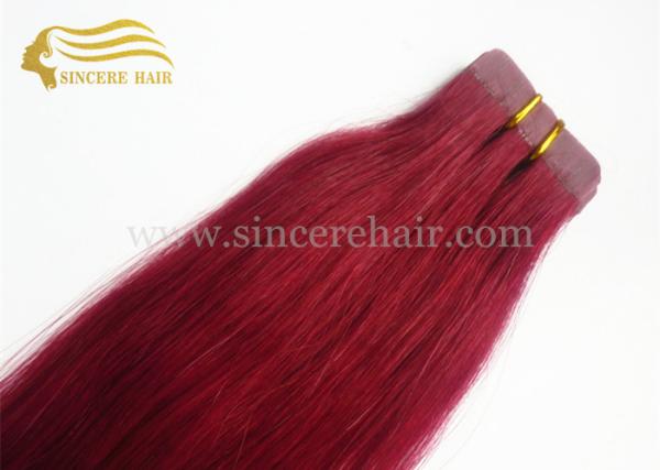 Hot Sale 20 Burg Tape In Hair Extensions for sale, 20 STW Burg Doulble Sided Tape In Remy Hair Extensions 2.5G On Sale