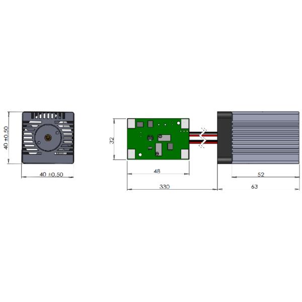 50mW 571nm Yellow DPSS Laser Module The Ultimate Solution for Construction Works