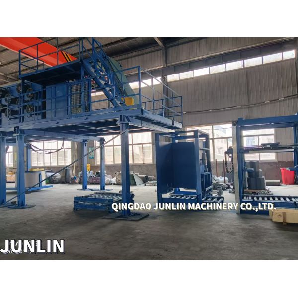Overhead Batch Off Cooler with Auto Stacking and Cutting for Rubber Sheet Cooling