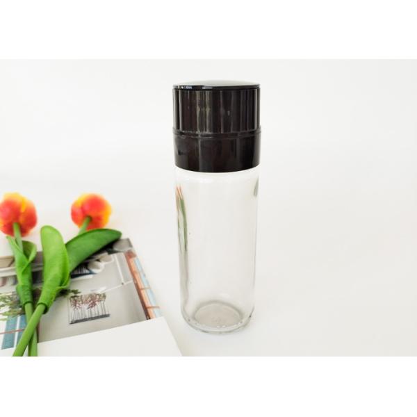 Clear Plastic Pepper Grinders Plastic Grinder Glass Jars 100ml Capacity
