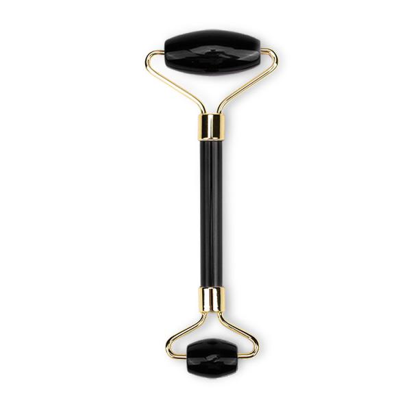 Obsidian Face Jade Rollers Remove Toxins Black Jade Face Massager Slimming Tool