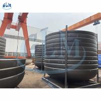 Épaisseur semi elliptique du diamètre 18mm des têtes 5000mm de réservoir d'acier au carbone