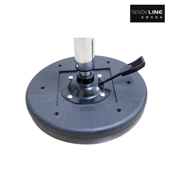 Tabouret de levage rotatif rond en PU, coussin de moulage par fermentation unique de 330 mm de diamètre