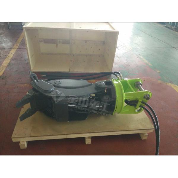 Big Cylinder Hydraulic Grapple Attachment For Mini Kubota Excavator KS135