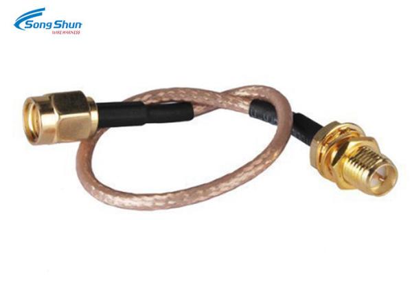 Antenna RF Coaxial Cable Assembly 50ohm SMA Female Male RG316 6 Length
