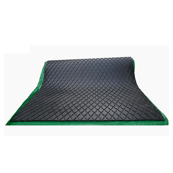 Conveyor Pulley Lagging Rubber Sheet Head Pulley Diamond Grooved Rubber Pulley Lagging