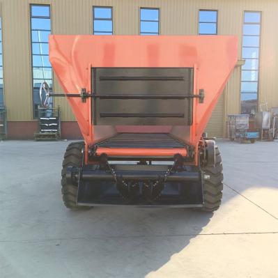 Organic Fertilizer Spreading Trailed Manure Spreader Highly Efficient Reliable