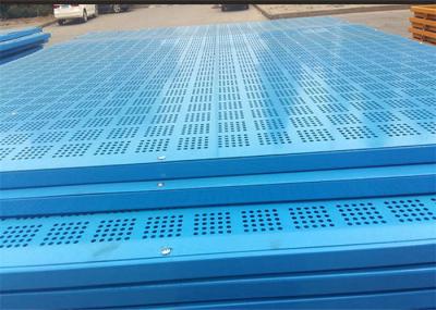 Construction Perforated Steel 1.2X1.8m Perimeter Safety Screens For Scaffolding System