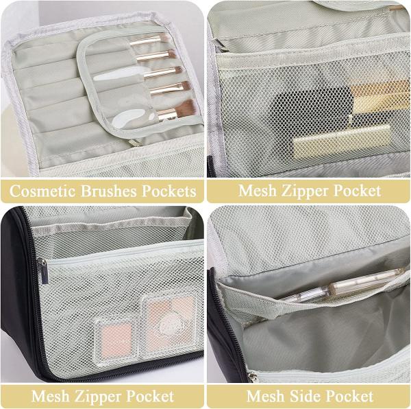 Portable Shockproof Protective  Toiletry Bag for Women Multifunctional Travel Make Up Bag Cute Cosmetic Bag