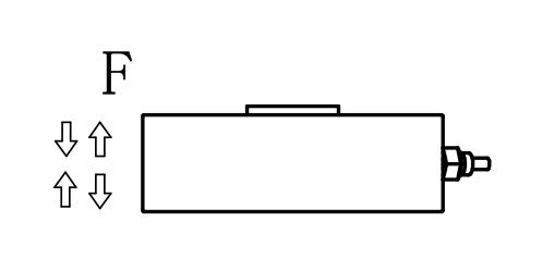 Спица легированной стали веся датчик 1 ячейки загрузки силы давления тяги 5 20 50 70 200T