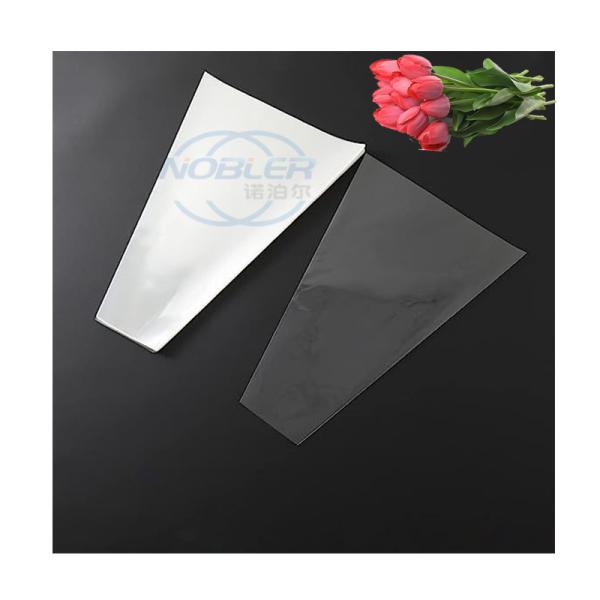 sacos de envolvimento florais plásticos de Rose Flower Bouquet Sleeves Cellophane do espaço livre 200Pcs