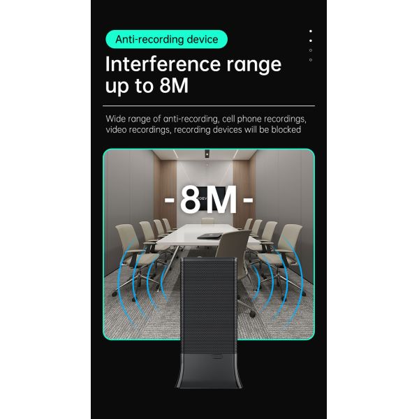 Secure Your Conversations with F12 360 Degree Full Coverage Anti-Recording Microphone