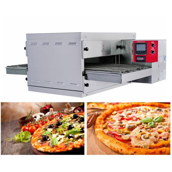 Jet Countertop Gas Pizza Oven , Conveyor Single Deck Industrial Electric Pizza Oven