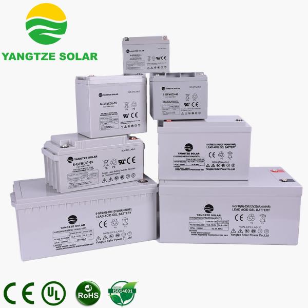 12V 85Ah AGM Gel Battery 10.5V-11.0V Discharge Cut-Off Voltage 14.4V-14.7V Charge Voltage
