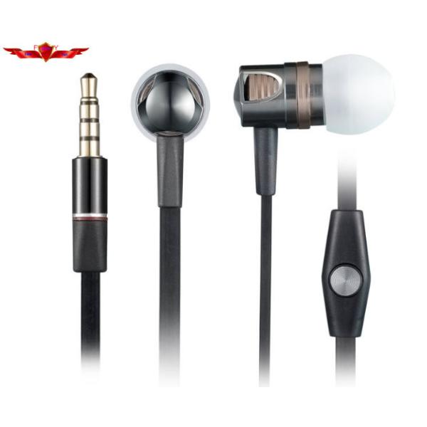 Wholesale 1.20M 3.5MM Wired HD Sound Performance Earphone With MIC For Samsung Galaxy S5