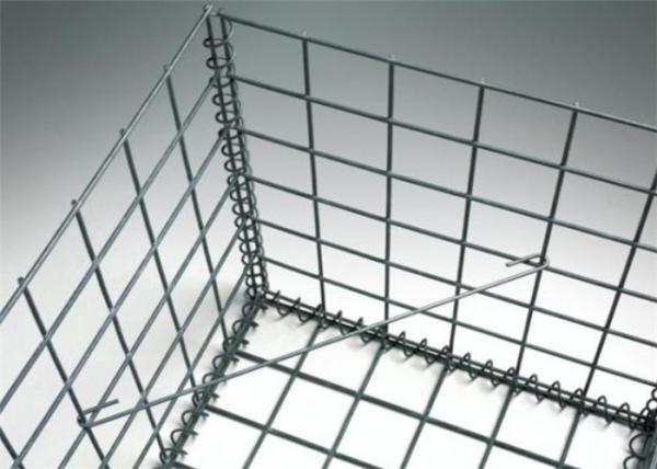 75x75MM Opening Welded Wire Gabions Mesh For Garden Decoration Wall