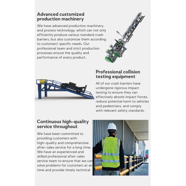 Hsj Warehouse Elevator Forklift Flexible Safety Barrier Anti Collision