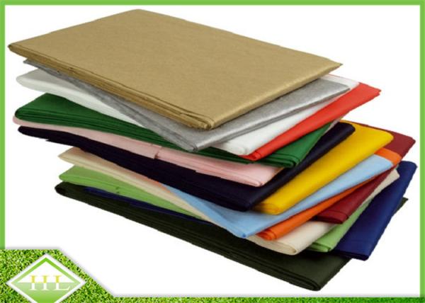 Polypropylene TNT Non Woven Tablecloth 1m*1m Customized Printing Breathable