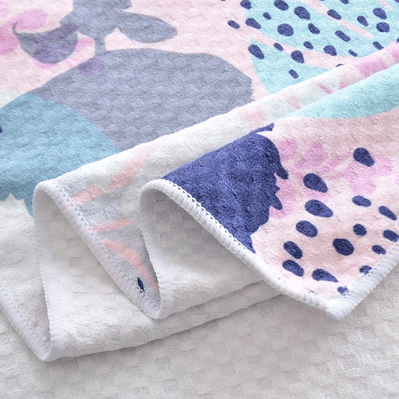 Travel 80x160cm Waffle Microfibre Towel Beach Sand Free