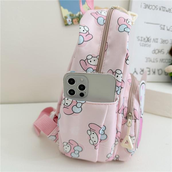 Kids Kindergarten School Backpack with Capacity Below 21 Litre and Cute Rabbit Design