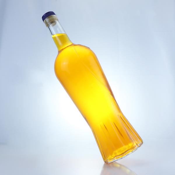 500 мл 750 мл 1000 мл Пустая водка Ликер джин ром текила виски коньяк спиртное стеклянная бутылка