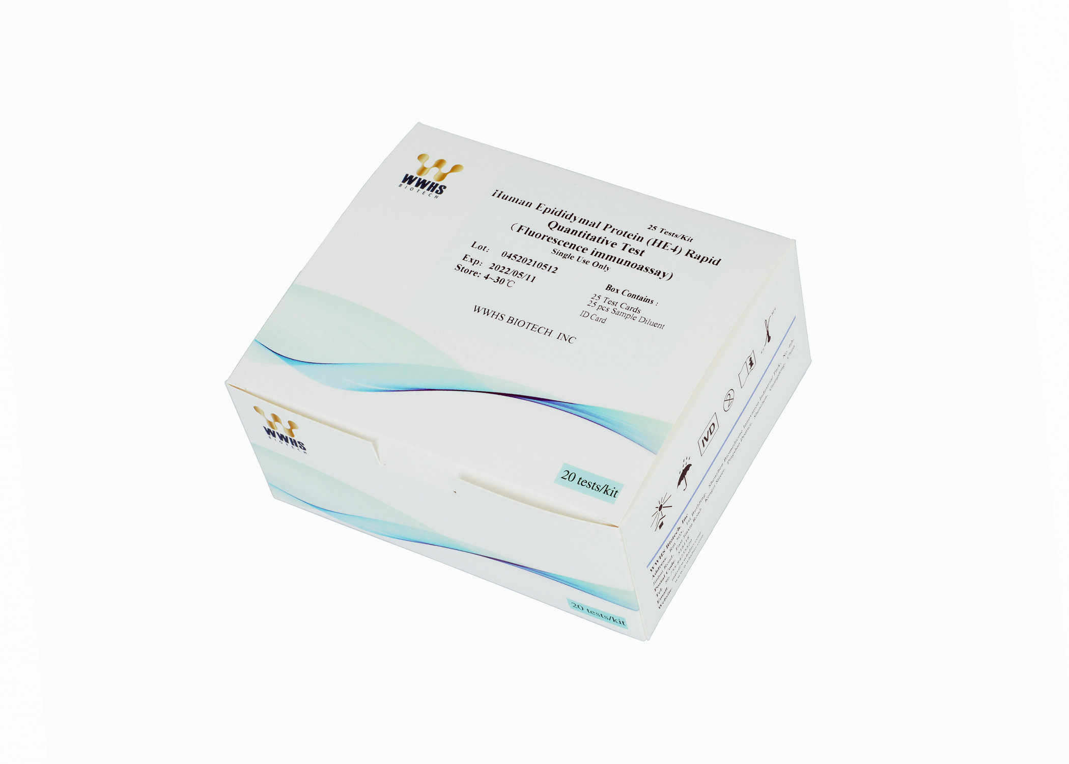 300 тестов/набор теста наборы/HE4 часа in vitro диагностического быстрого для диагноза заболеванием