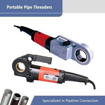 51 RPM Hand Held Electric Pipe Threader Machine 1200 W - 1350W