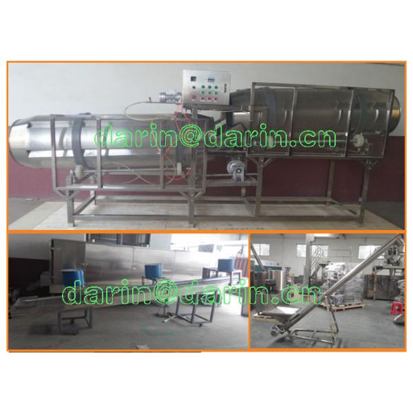 Linha de produção automática profissional da extrusora dos alimentos para animais de estimação do cão com CE