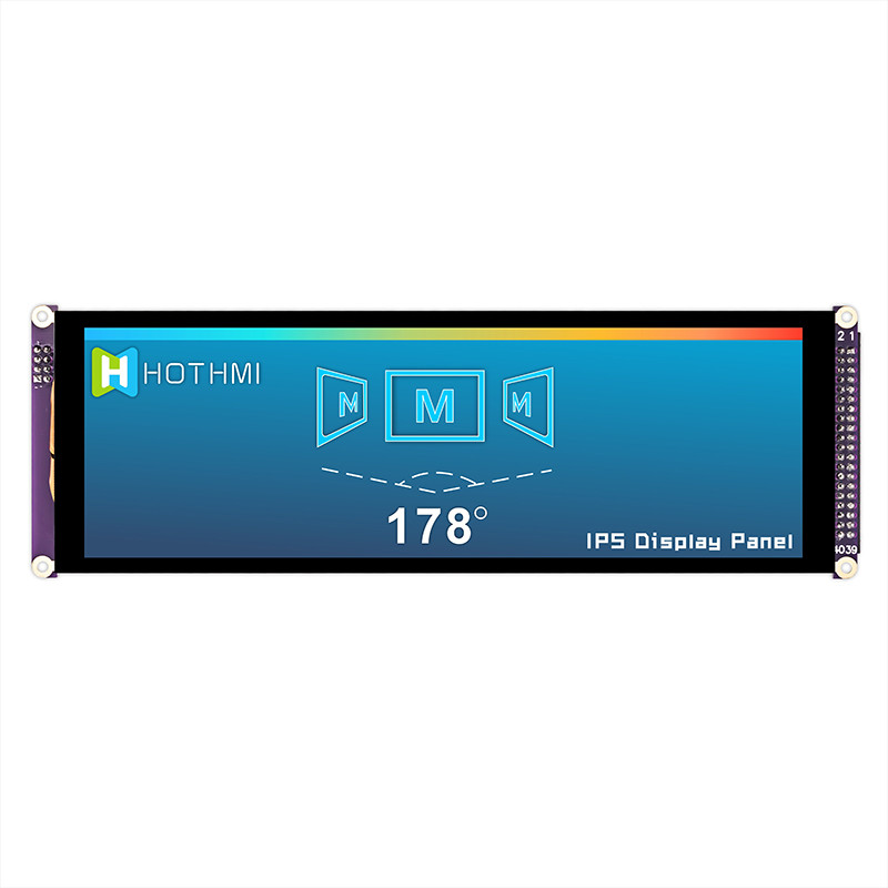 7,84 дисплей 1280x400 MCU IPS TFT LCD касания стиля Адвокатуры дюйма емкостный для монитора автомобиля