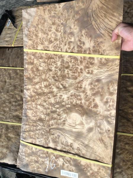 Faisceau de faisceau de bois naturel de 0,45 mm avec support de tissu