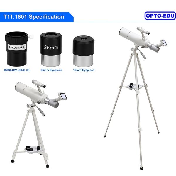 Refraction Telescope F400 D70 OPTO-EDU T11.1601