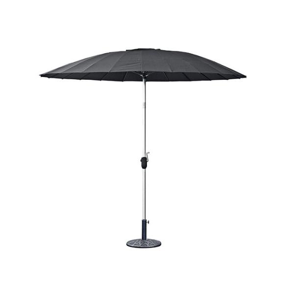 Fiberglass Aluminum Outdoor Sun Umbrella Free Standing Garden Parasol