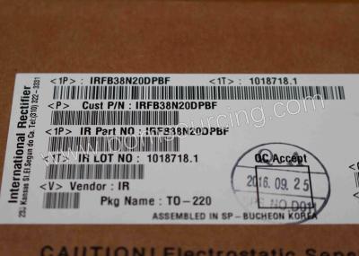 200V 43A 3.8W 300W Mosfet Power Transistor IRFB38N20DPBF N- Channel SMPS MOSFET